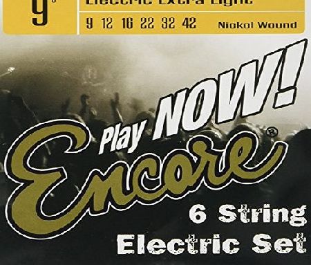 Encore Guitar Strings Extra Light [Set of 9]